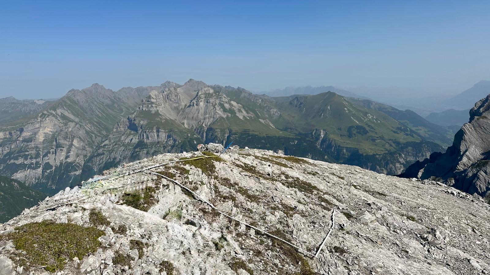Elevational gradient at Calanda mountain in Switzerland